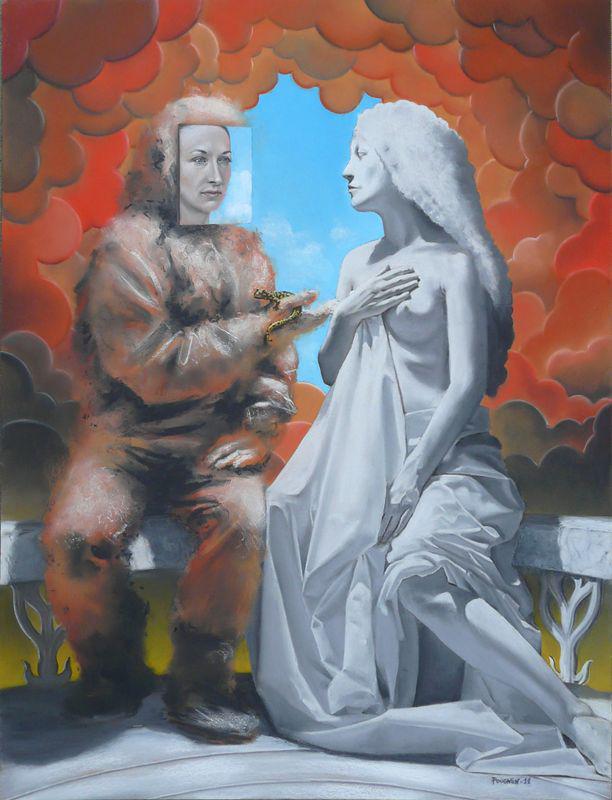 Pastel sec, 60 x 80 cm, 2011, Xavier POUGNON